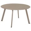 ProGarden Table basse d'ext&eacute;rieur 70x40 cm Taupe mat