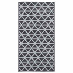 vidaXL Tapis d'ext&eacute;rieur ARAKIL Noir 160x230 cm PP