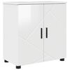 vidaXL Cabinet de salle de bain Blanc brillant 61 x 35 x 64 cm