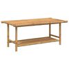 vidaXL Table basse 110x55x45 cm bambou
