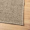vidaXL Tapis ZIZUR beige 120x120 cm aspect de jute int&eacute;rieur ext&eacute;rieur
