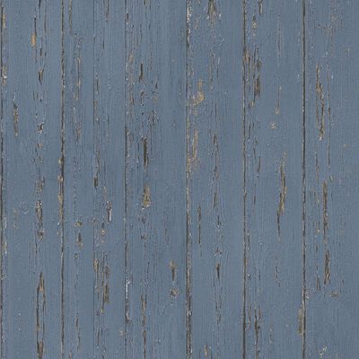 Noordwand Papier peint Homestyle Old Wood bleu