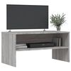vidaXL Meuble TV sonoma gris 80x40x40 cm bois d'ingénierie