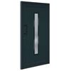 vidaXL Porte d'entr&eacute;e anthracite 108x200 cm PVC