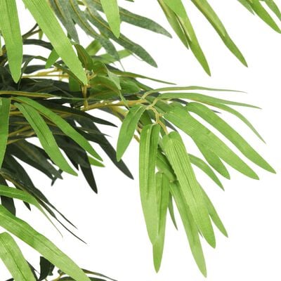 vidaXL Bambou artificiel 730 feuilles 120 cm vert