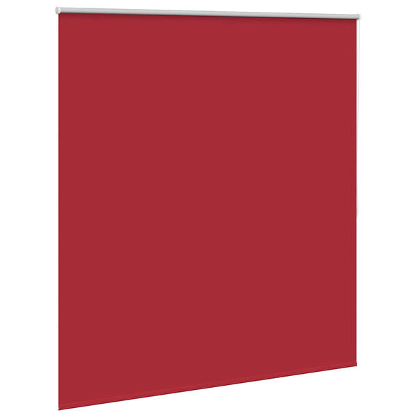 vidaXL Store enrouleur occultant 164,4 x 175 cm, largeur du tissu 160 cm, rouge