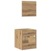 vidaXL Ensemble de meubles salle de bain 2 pcs bois d'ing&eacute;nierie
