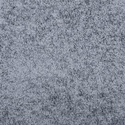 vidaXL Tapis shaggy PAMPLONA poils longs moderne bleu Ø 200 cm