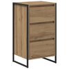vidaXL Buffet Ch&ecirc;ne artisan 42 x 36 x 75.5 cm Bois d'ing&eacute;nierie