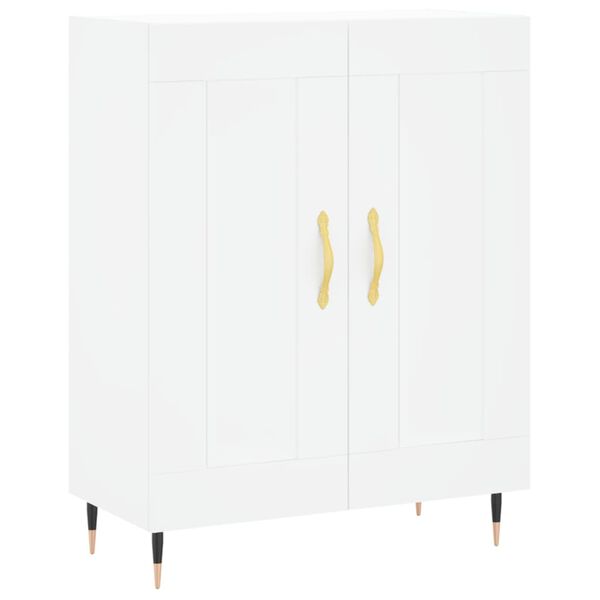 vidaXL Buffet blanc 69,5x34x90 cm bois d'ing&eacute;nierie