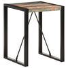 vidaXL Table à manger 60x60x75 cm Bois de récupération massif