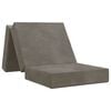 vidaXL Canap&eacute;-lit pliable 90 x 67 x 45 cm Gris clair