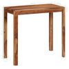 vidaXL Ensemble de bar 5 pcs bois massif 115x56x107 cm