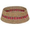 vidaXL Collier de sapin de No&euml;l Rond Naturel Diam. 75 x 25 cm