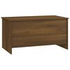 vidaXL Table basse Chêne marron 102x55,5x52,5 cm Bois d'ingénierie