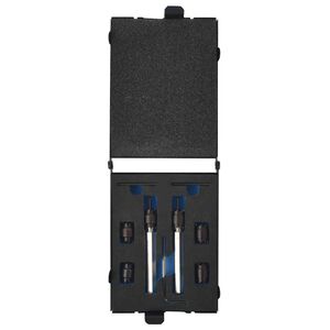 vidaXL Set de coupe-soudure par points Acier rapide 9 pi&egrave;ces