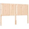 vidaXL Cadre de lit sans matelas 160x200 cm bois massif de pin