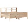 vidaXL Lit biblioth&egrave;que sans matelas 180x200 cm bois massif de pin
