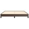 vidaXL Cadre de lit sans matelas marron 180x200 cm similicuir