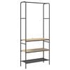 vidaXL Porte-v&ecirc;tements Ch&ecirc;ne Sonoma 77 x 30 x 171 cm Bois d'ing&eacute;nierie