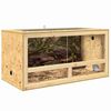 vidaXL Terrarium Marron 100 x 50 x 50 cm OSB