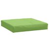 vidaXL Coussin de palette vert m&eacute;lang&eacute; 60x60x9,5 cm tissu