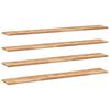 vidaXL &Eacute;tag&egrave;res flottantes 4 pcs 140x20x2 cm acacia massif &agrave; l'huile