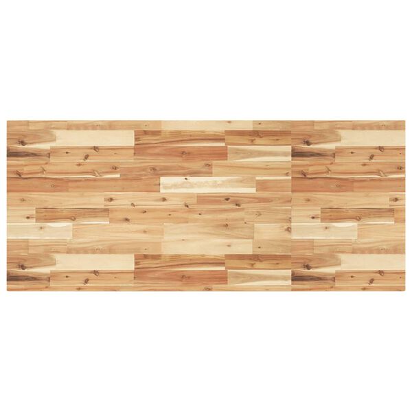 vidaXL Dessus de table rectangulaire 140x60x4 cm bois massif d'acacia