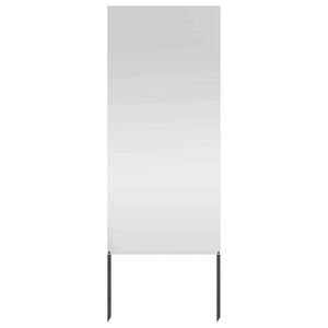 vidaXL &Eacute;cran de confidentialit&eacute; de jardin Fretwork Argent&eacute; 50 x 140 cm