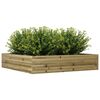 vidaXL Jardini&egrave;re 110x110x23 cm bois de pin impr&eacute;gn&eacute;