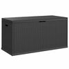 ProGarden Bo&icirc;te de rangement de jardin 312 L Gris fonc&eacute;