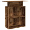 vidaXL Bureau de r&eacute;ception vieux bois 100x40x104 cm bois d'ing&eacute;nierie