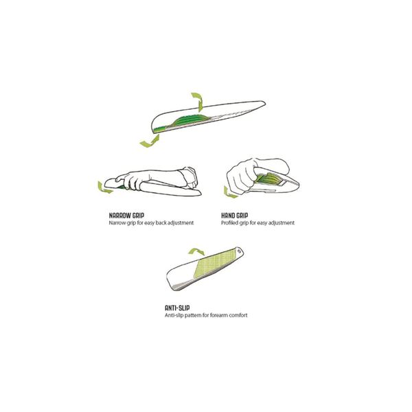 Outwell Chaise pliante Ontario Gris 61x70x105 cm 410078