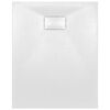 vidaXL Bac de douche SMC Blanc 100 x 80 cm