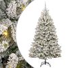 vidaXL Sapin de No&euml;l artificiel 240 cm 300 LED Blanc chaud