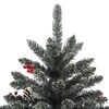 vidaXL Sapin de No&euml;l artificiel Vert 150 cm PVC, plastique et acier