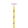 vidaXL Corde de bateau Jaune 6 mm 25 m Polypropyl&egrave;ne