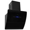 vidaXL Hotte murale acier inoxydable 756 m&sup3;/h 60 cm Noir