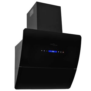 vidaXL Hotte murale acier inoxydable 756 m&sup3;/h 60 cm Noir