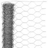 Nature Grillage m&eacute;tallique hexagonal 1 x 5 m 40 mm Acier galvanis&eacute;