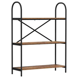 vidaXL &Eacute;tag&egrave;re 3 niveaux 80 x 30 x 109 cm Bois d'ing&eacute;nierie