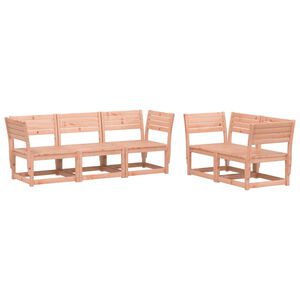 vidaXL Salon de jardin 5 pcs bois massif de douglas