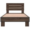 vidaXL Cadre de lit sans matelas ch&ecirc;ne marron 90x200 cm
