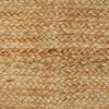 vidaXL Tapis de zone Beige 60 x 250 cm Jute