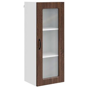 vidaXL Panneau de lave-vaisselle Kalmar Ch&ecirc;ne brun 40 x 31 x 100 cm