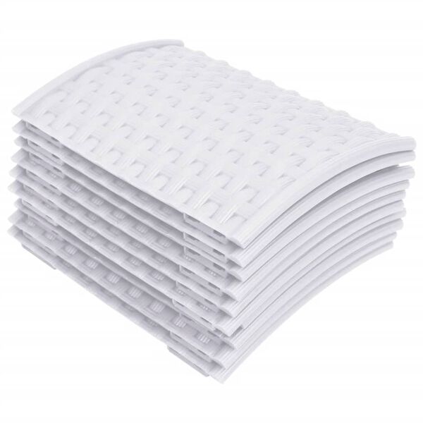 vidaXL Jupe de sapin de No&euml;l Blanc &Oslash;65x19,5 cm