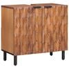 vidaXL Meuble sous Lavabo de Salle de Bain Marron 62 x 33 x 58 cm