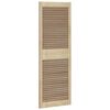 vidaXL Porte de Cabinet Naturel 140.5 x 2 x 59.5 cm Bois de pin massif