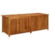 vidaXL Bo&icirc;te de rangement de jardin 200x80x75 cm Bois d'acacia solide