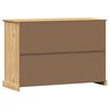 vidaXL Buffet avec tiroirs VIGO 113x40x75 cm bois massif de pin